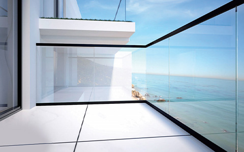 陽臺玻璃欄桿預埋的正確方法