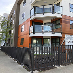 美國西雅圖鋁合金欄桿工程案例