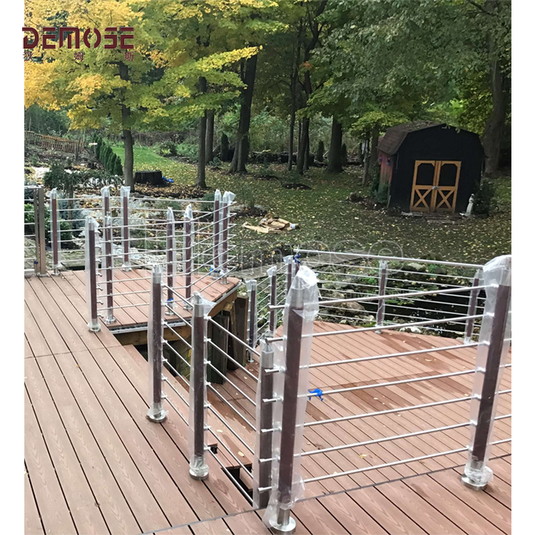 美國庭院不銹鋼欄桿工程