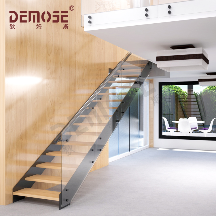 不銹鋼直線樓梯