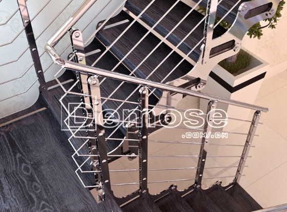 定制不銹鋼樓梯扶手：將空間個性發揮到極致