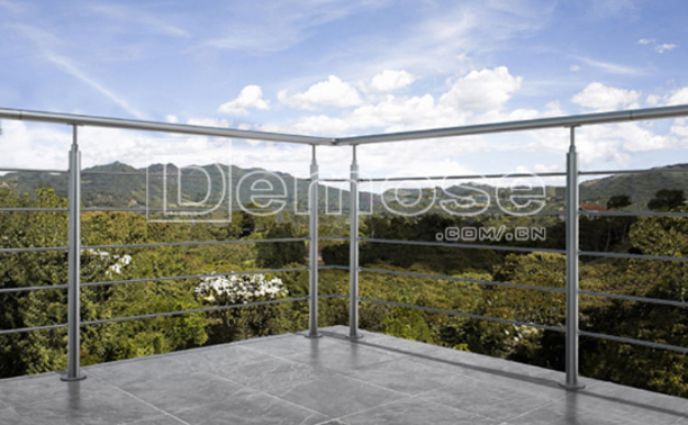 樓頂不銹鋼護(hù)欄圖片