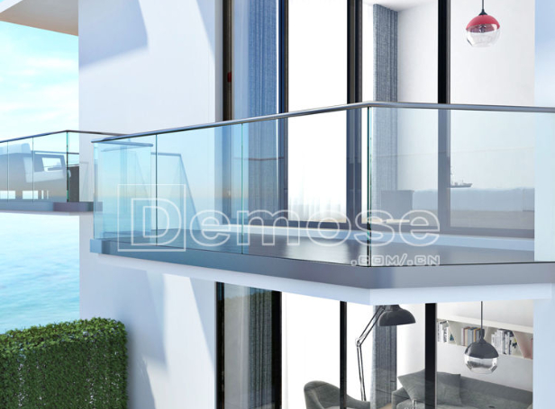 無框玻璃欄桿與建筑空間美學的關系