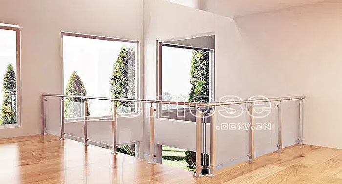 玻璃欄桿：現代建筑中的璀璨風景線