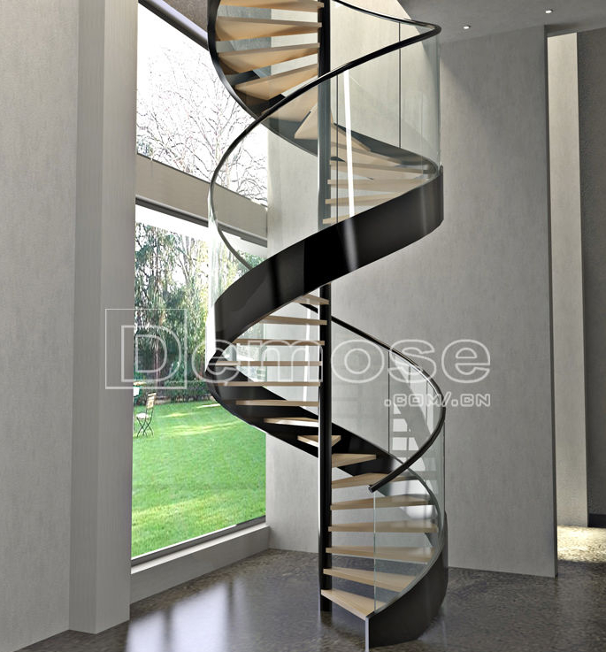 旋轉樓梯的材質選擇：打造獨特空間之鑰