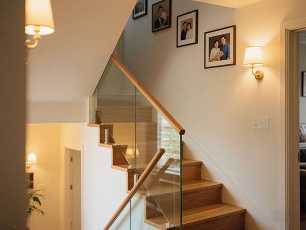 帶玻璃面板的樓梯：現(xiàn)代空間的通透美學(xué)與安全設(shè)計