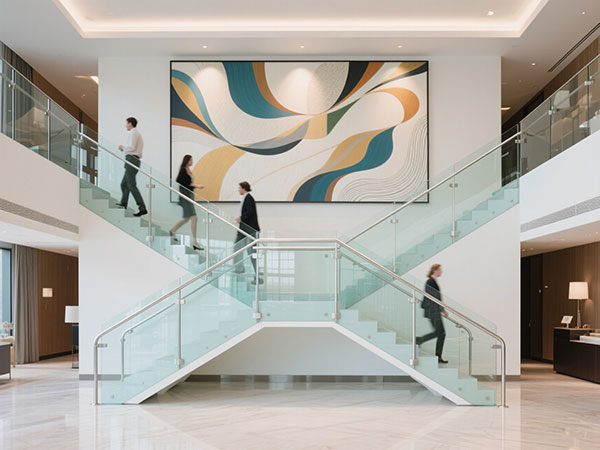 ?玻璃樓梯欄桿：現代空間的美學搭檔?