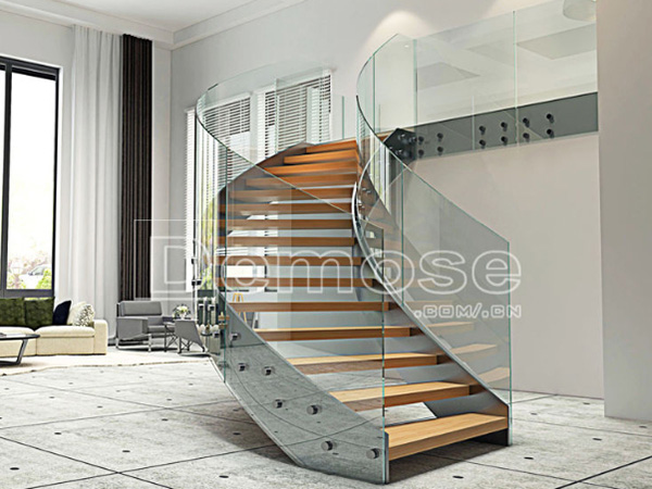 弧形樓梯設(shè)計：優(yōu)雅與功能的完美結(jié)合